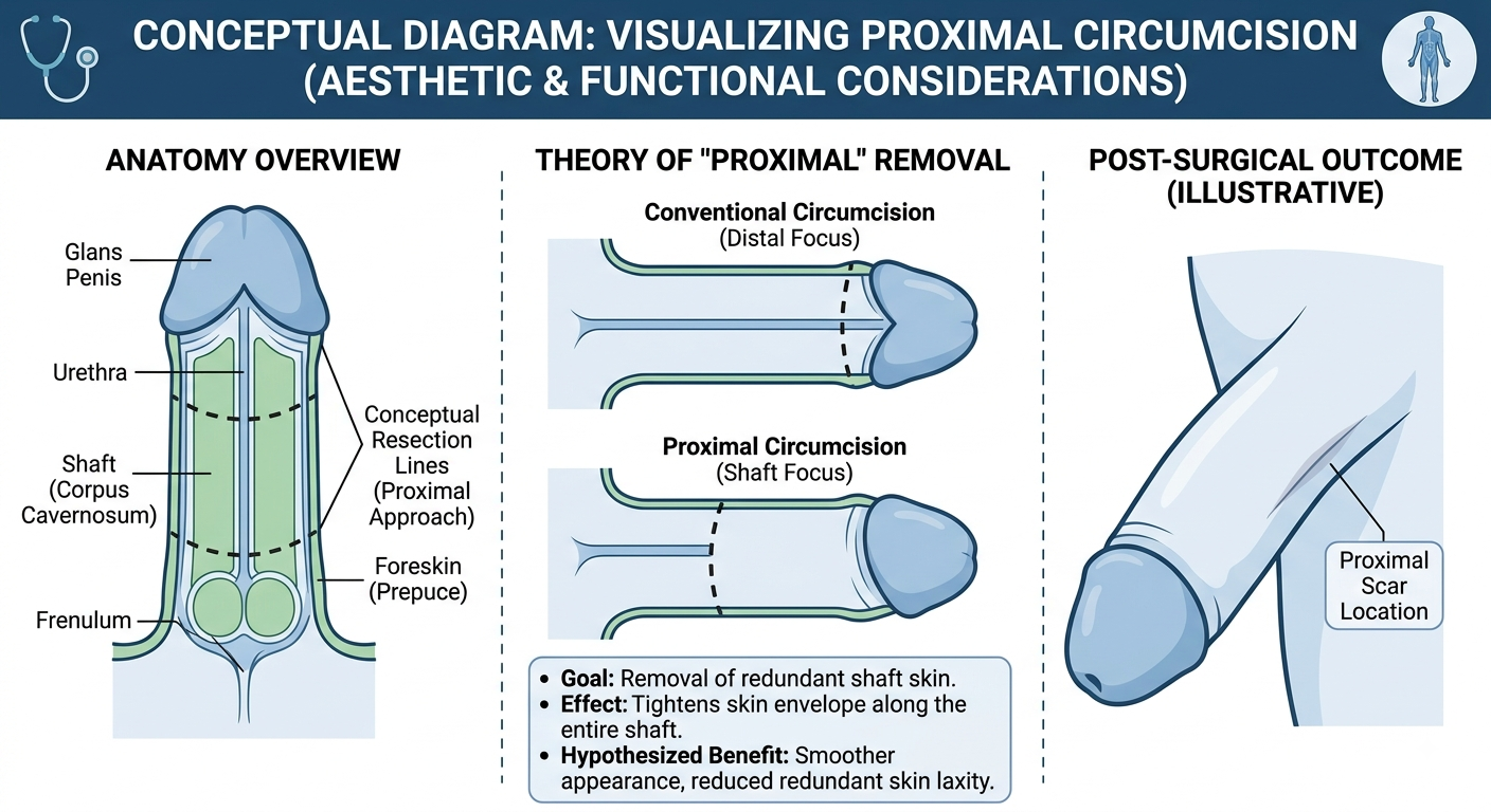 Can Proximal Circumcision Improve the Appearance of the Penis?