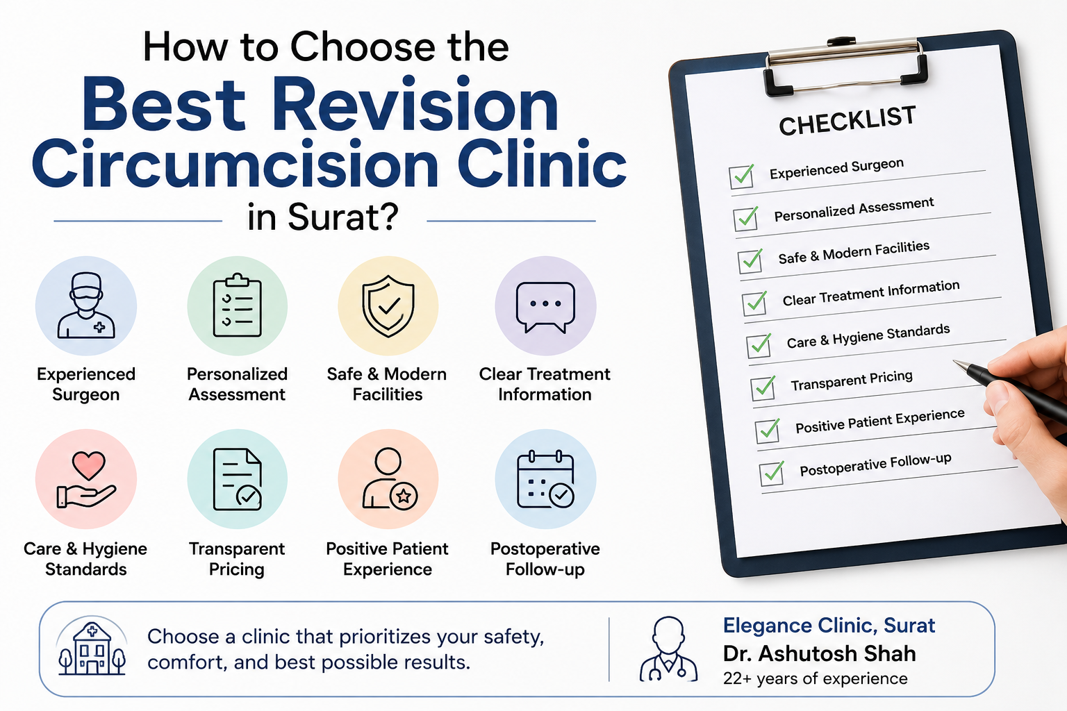 How to Choose the Best Revision Circumcision Clinic in Surat?